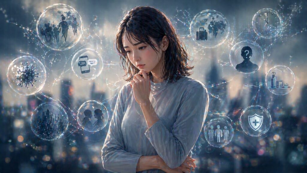 未来的な視点と不安