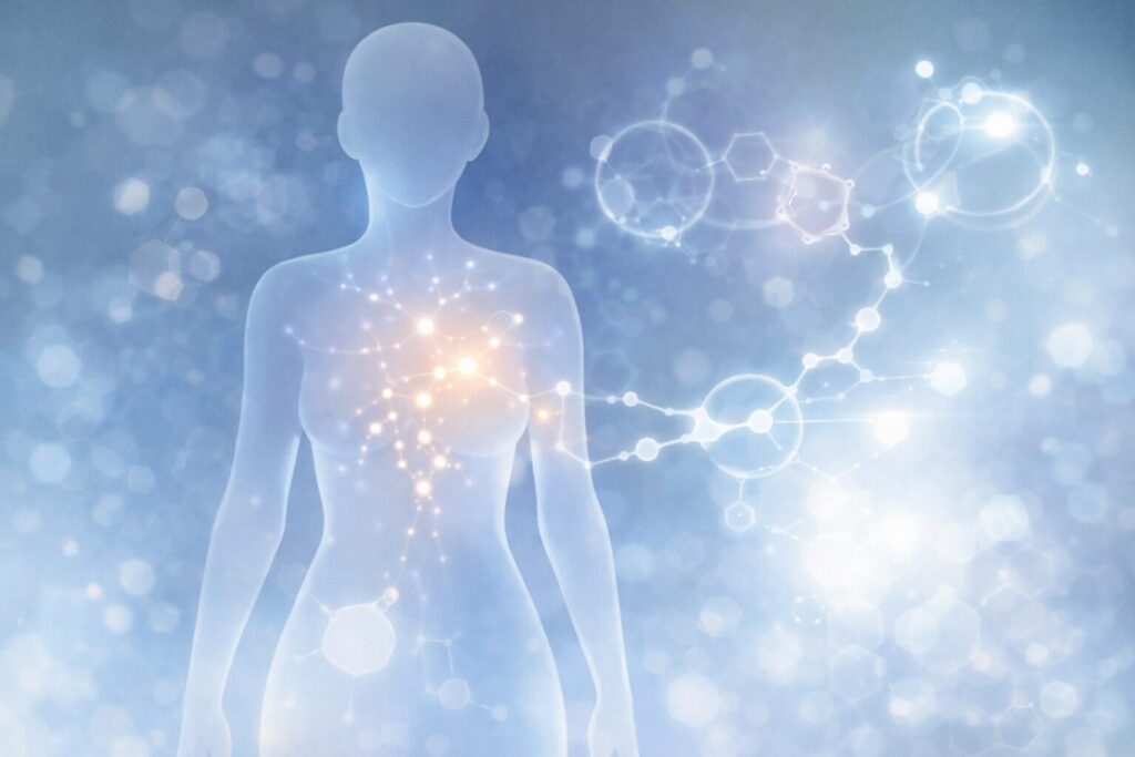 リンパ系の光るネットワーク