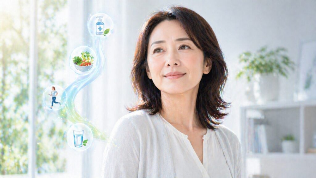 健康的なライフスタイルの雰囲気