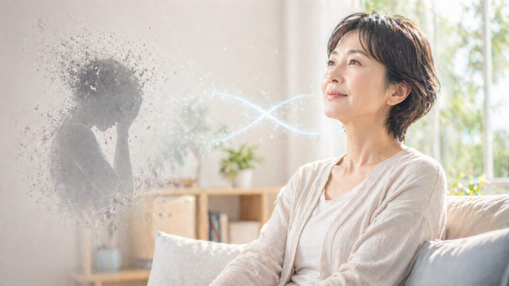 癒しの光と不安の影