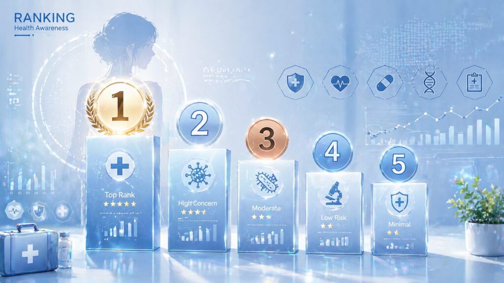 ヘルスランキングの未来的デザイン