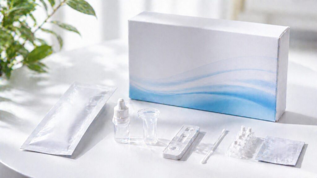 清潔な医療キットの静物写真