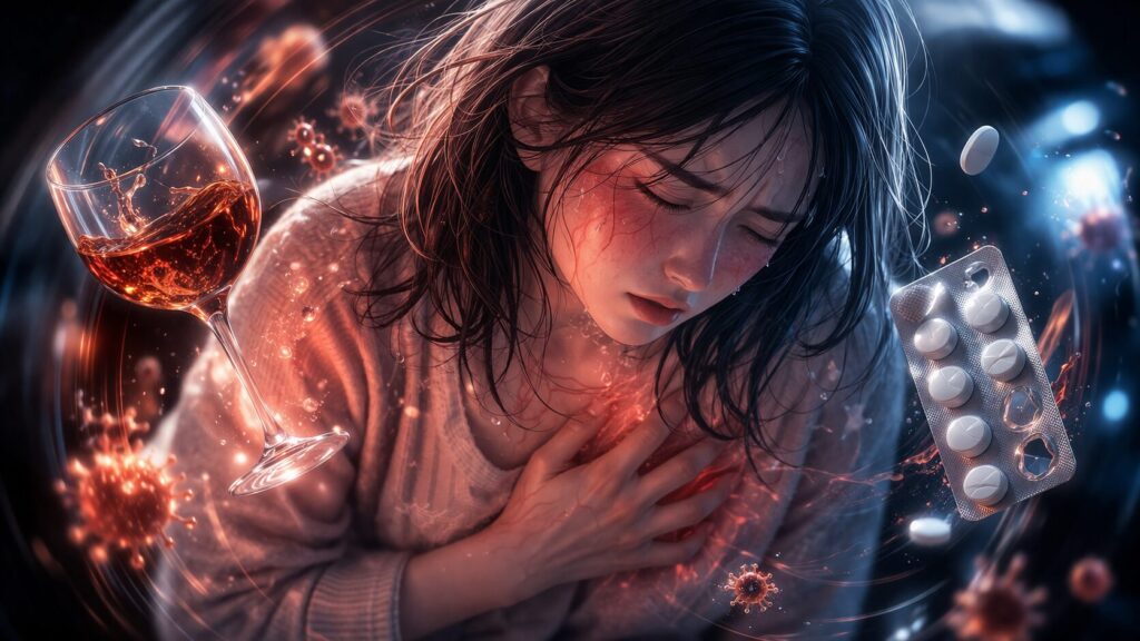 混乱の中の苦しみ