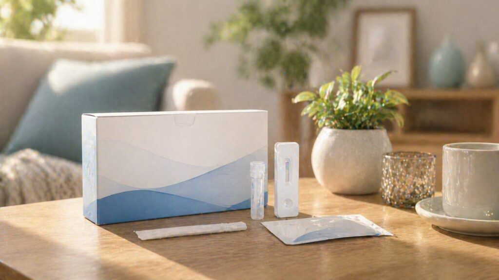 穏やかなリビングのテストキット