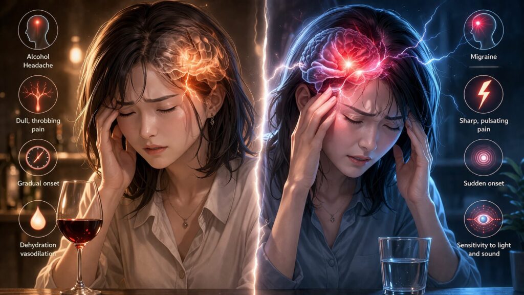 頭痛の種類比較