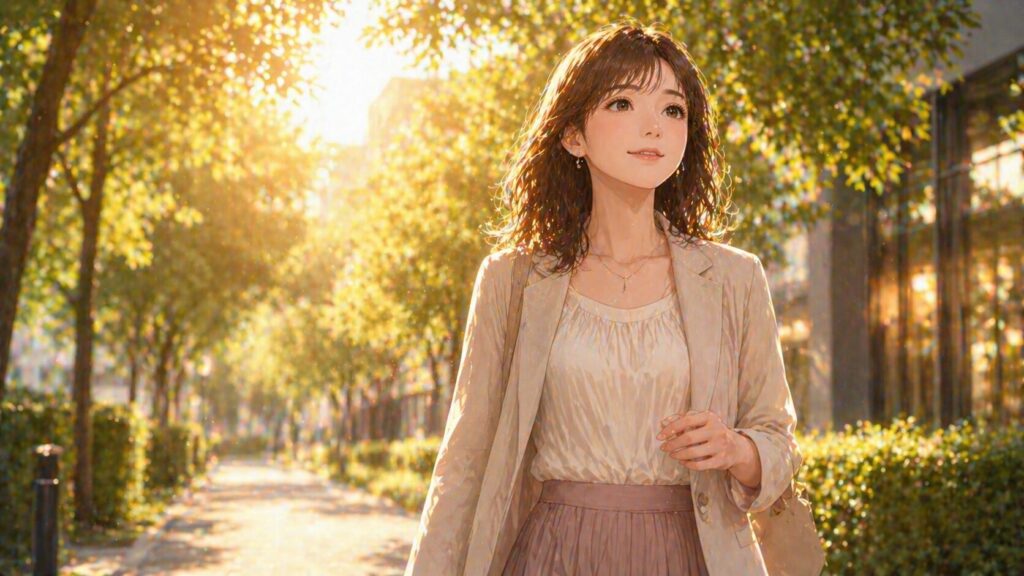 穏やかな午後の散歩