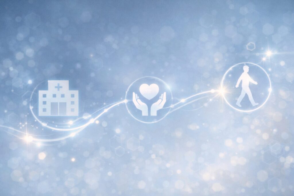 治療の進行を示すタイムライン