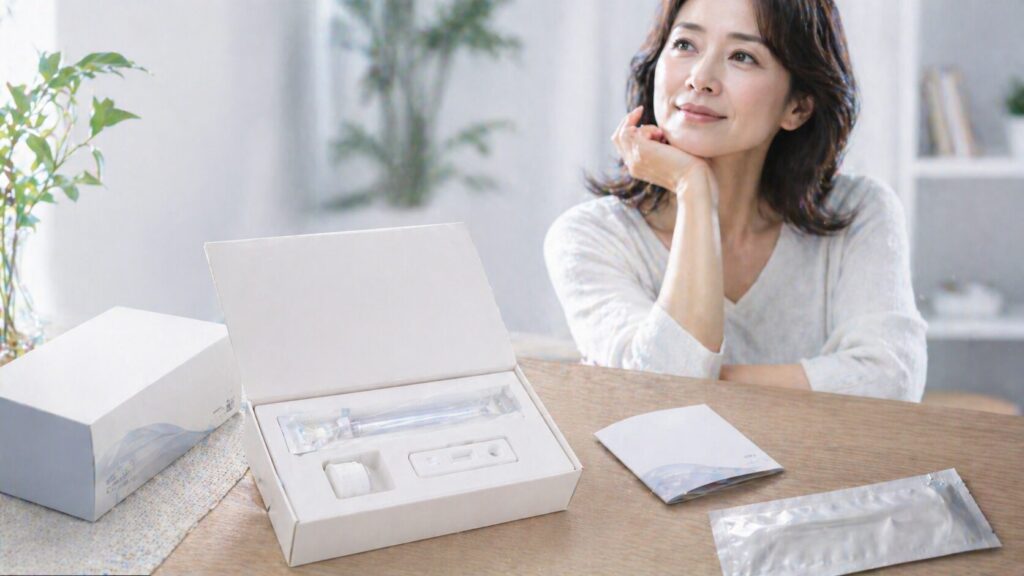 静かな空間と健康キット