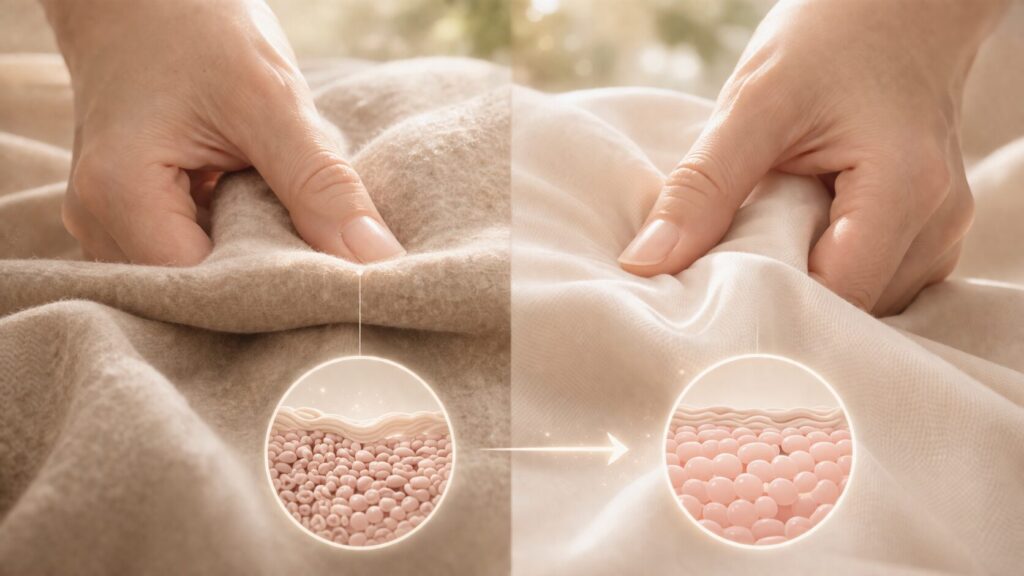 素材の比較と質感のデモ