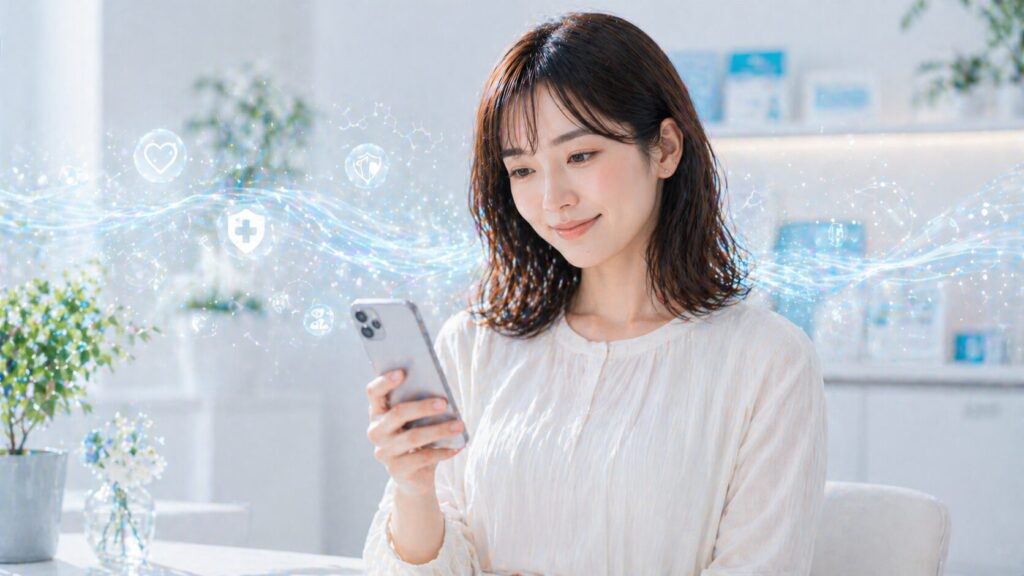 未来的なヘルスケアの空間