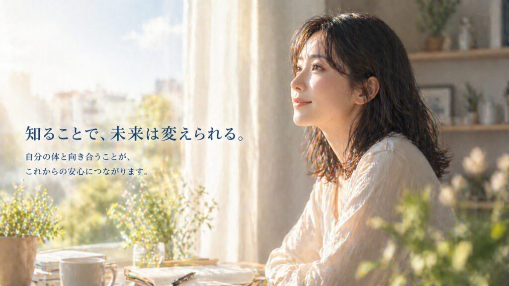 窓辺の朝、未来を見つめて