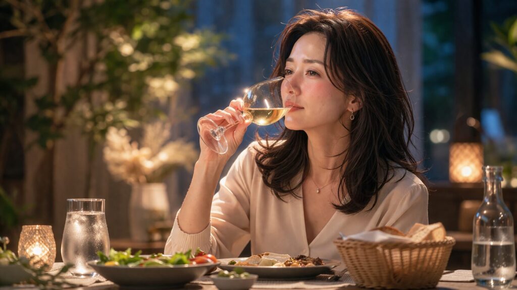 温かい夕食のひととき