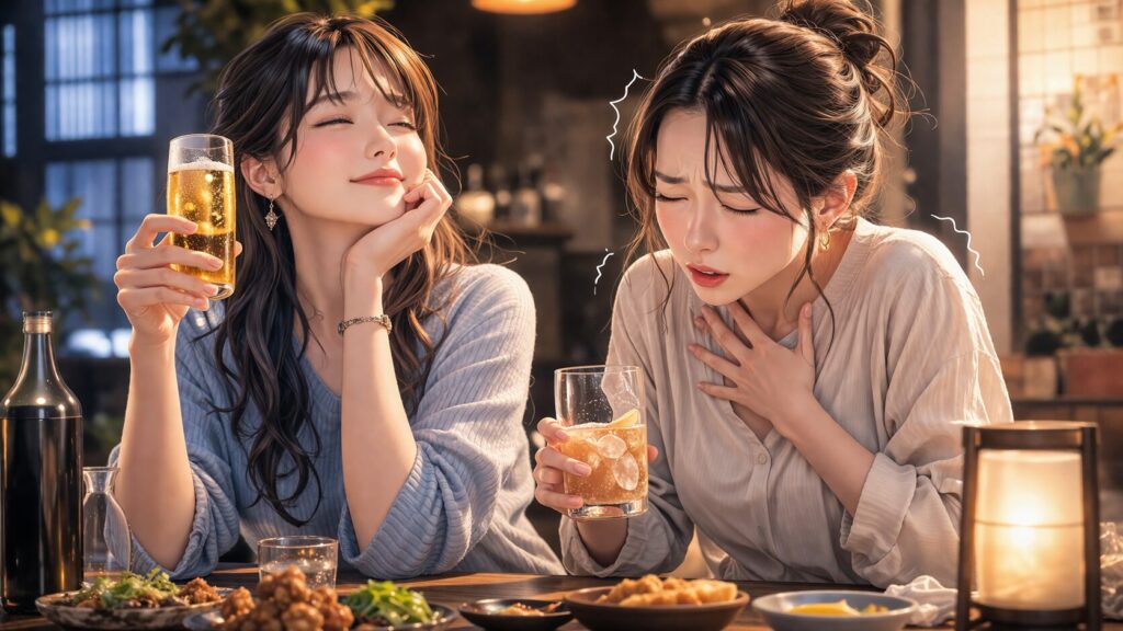 居酒屋での温かいひととき