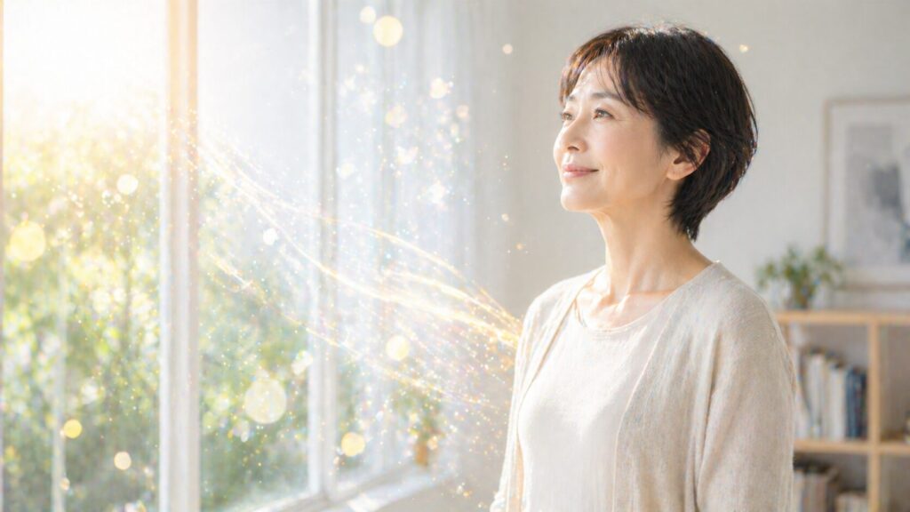 穏やかな光に包まれて