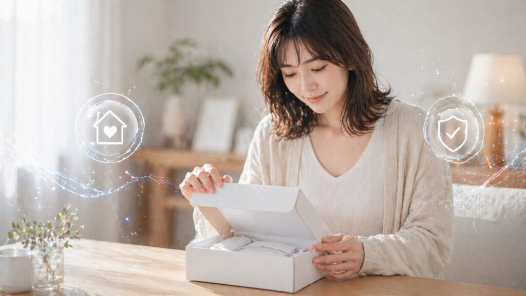 温かな安心感で包まれた瞬間