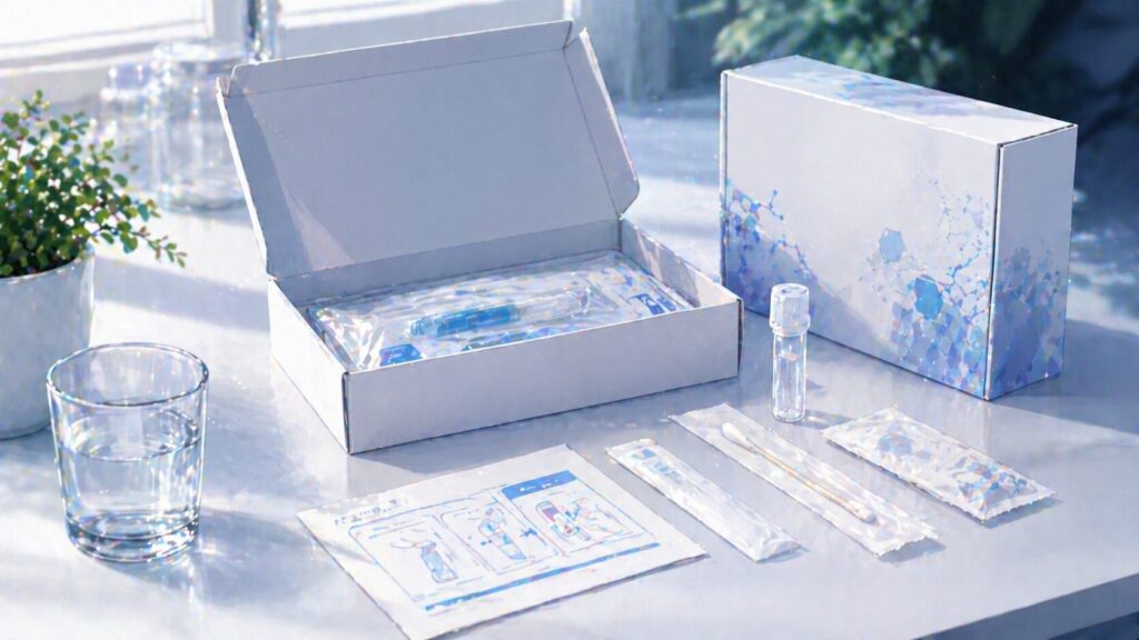 清潔な医療セットの静物