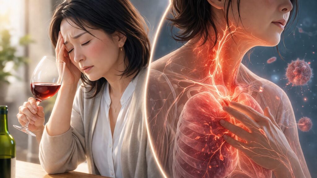 体調不良と身体反応