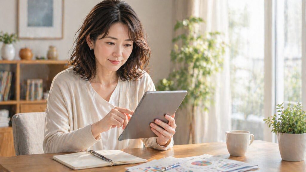 穏やかなリモートワークの時間