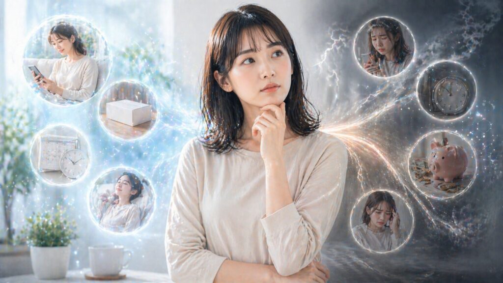 考える女性の選択と対立