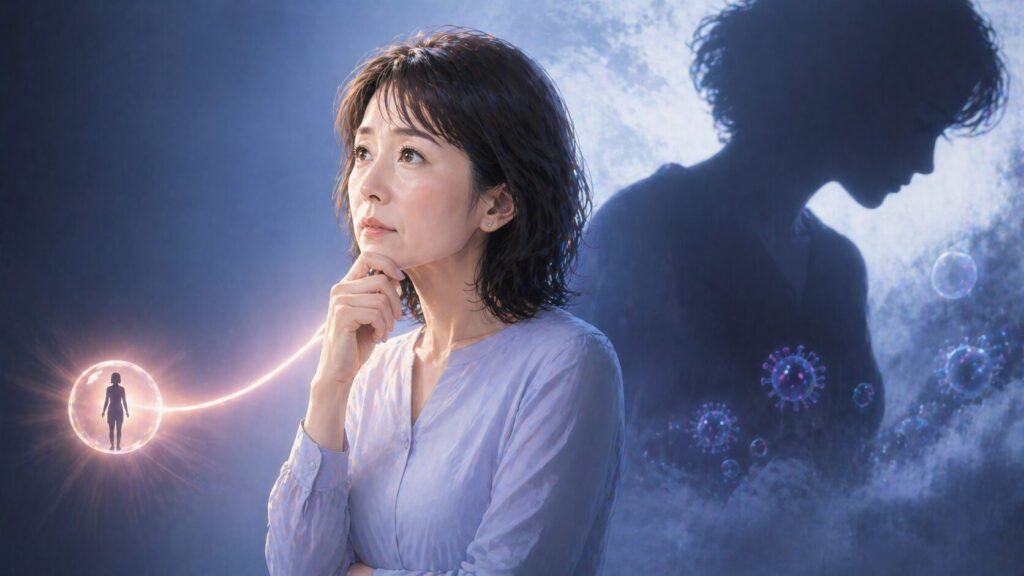 思索と不安のビジュアル