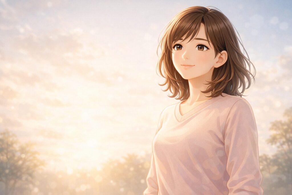 優しい午後の日差し