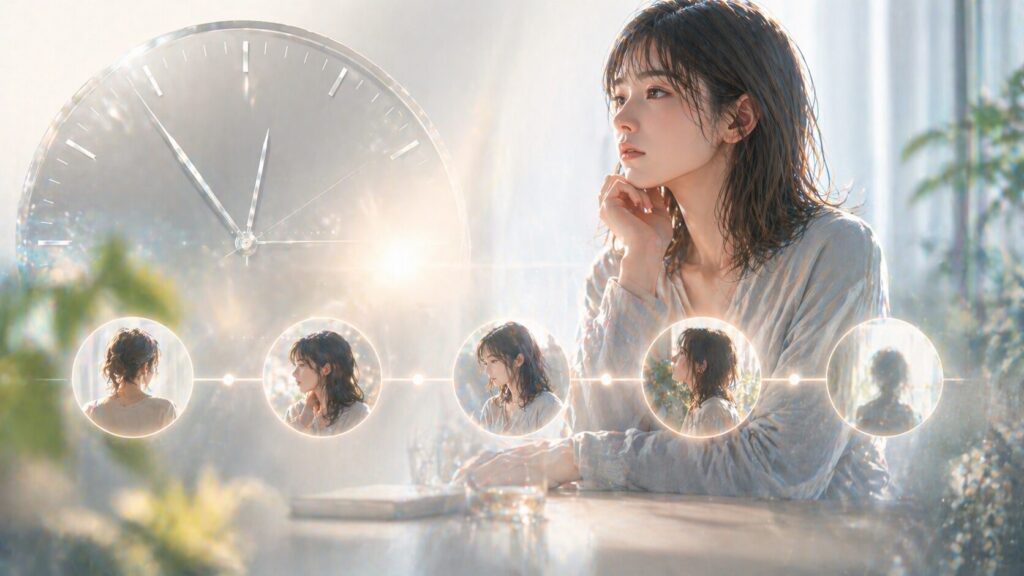 時間の流れと静かな思索