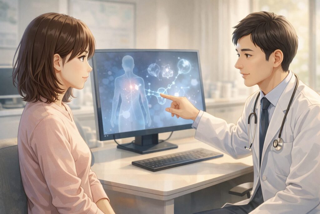 医師と患者のデジタル相談