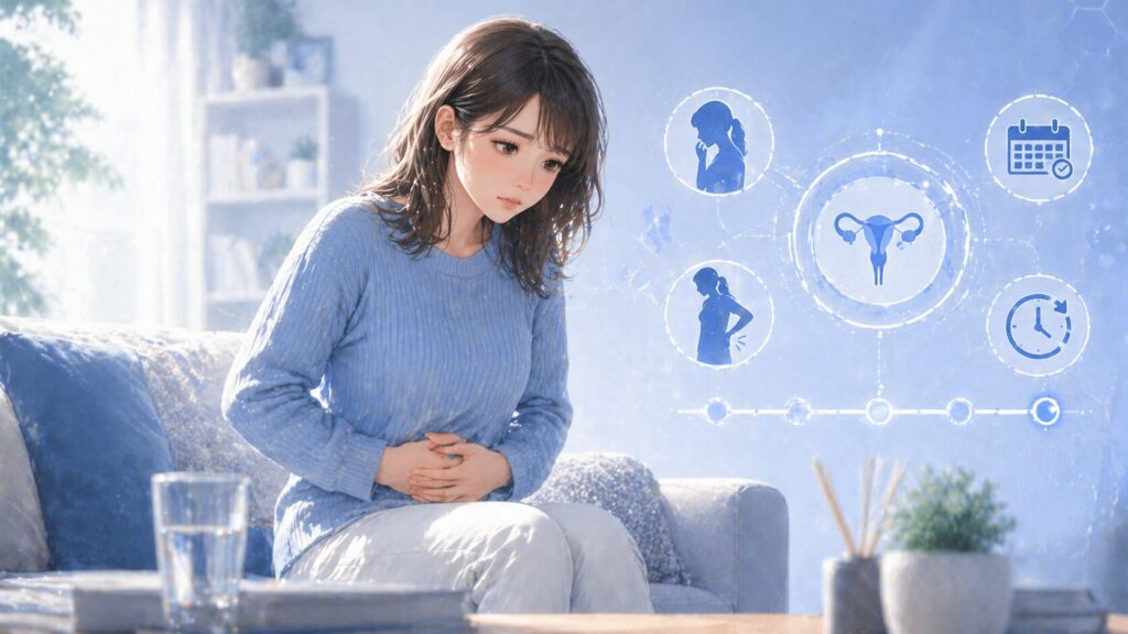 女性の健康状態と心配