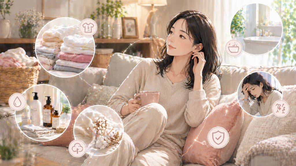 リラックスした癒しの時間