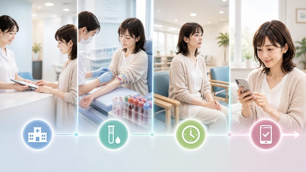 健康チェックのステップガイド