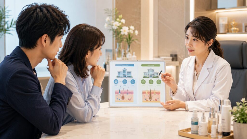 クリニックでの丁寧な相談