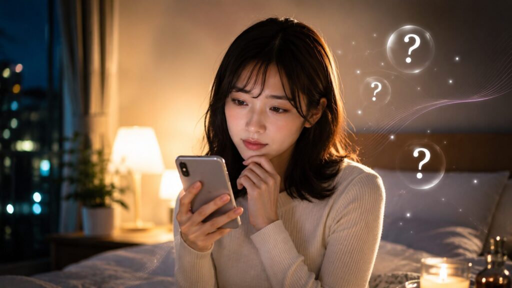 優しい夜の問いかけ