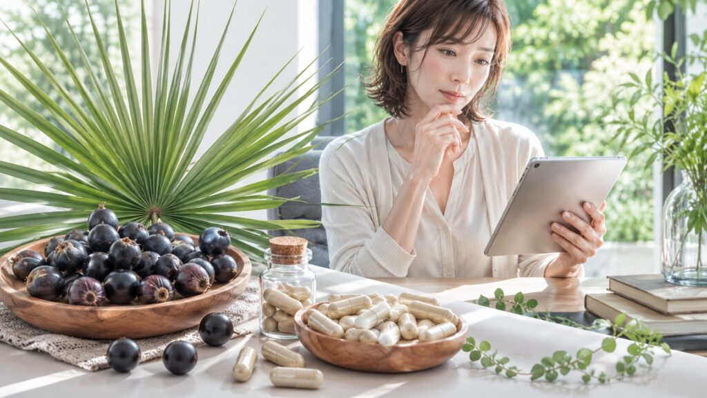 静かな日差しの中で健康生活
