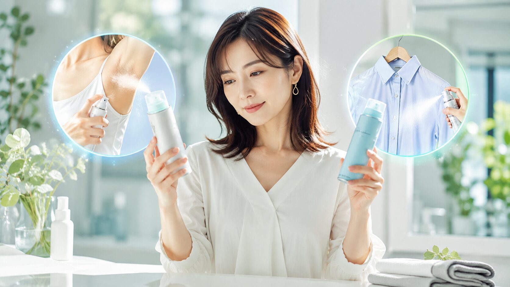 リフレッシュと清潔感を感じる瞬間