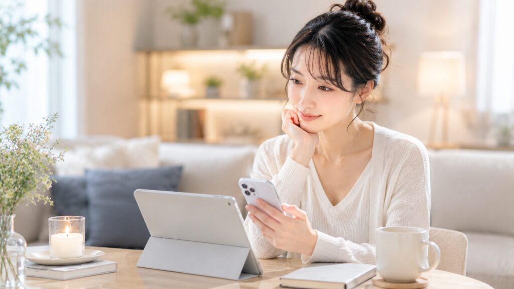 明るく快適なリビングオフィス