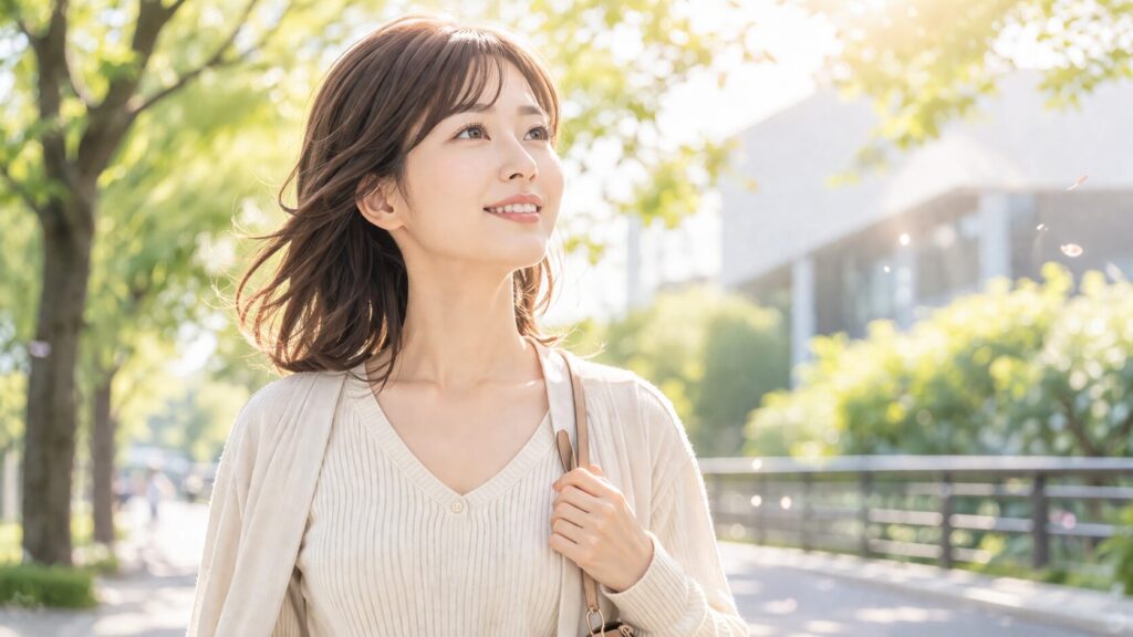 春の光に包まれて