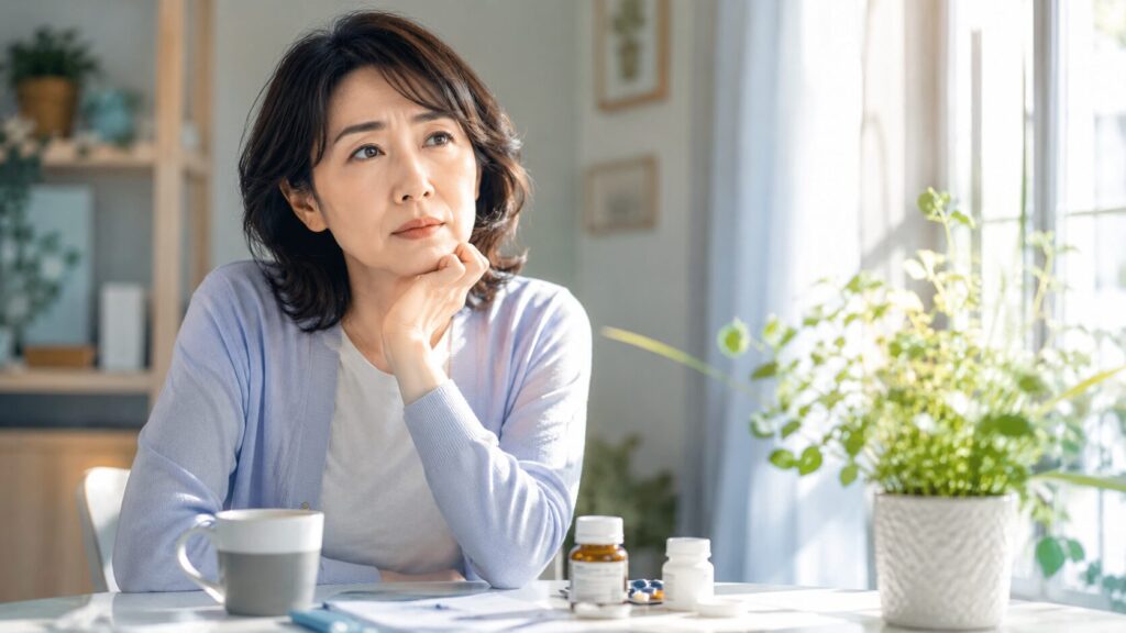 静かな考え事のひととき
