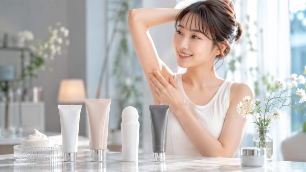 肌に優しいスキンケアの時間