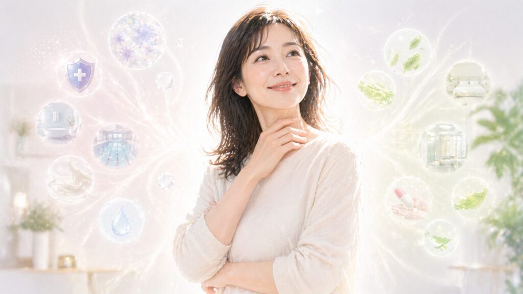 健康と癒しの輝き