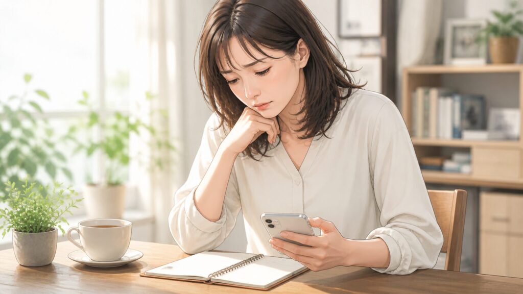 静かな部屋での集中時間