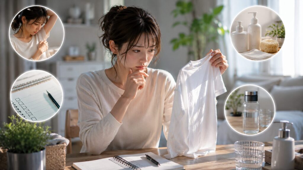 おしゃれな洗濯とセルフケアタイム