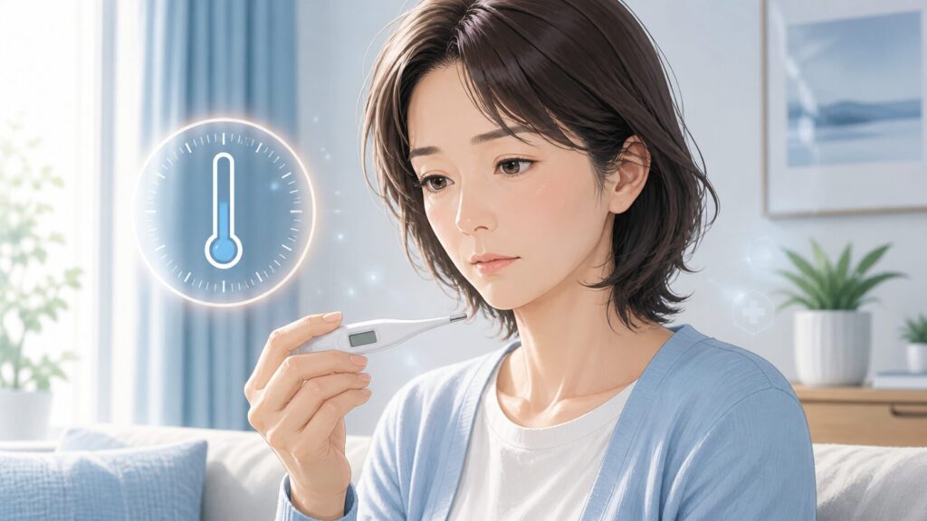 穏やかな家庭の健康チェック