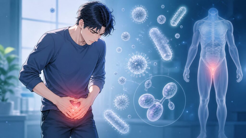 感染症の痛みと微生物