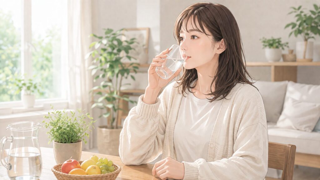穏やかな朝のひととき