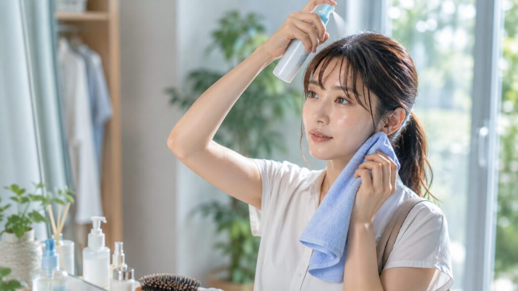 朝の爽やかなリフレッシュタイム