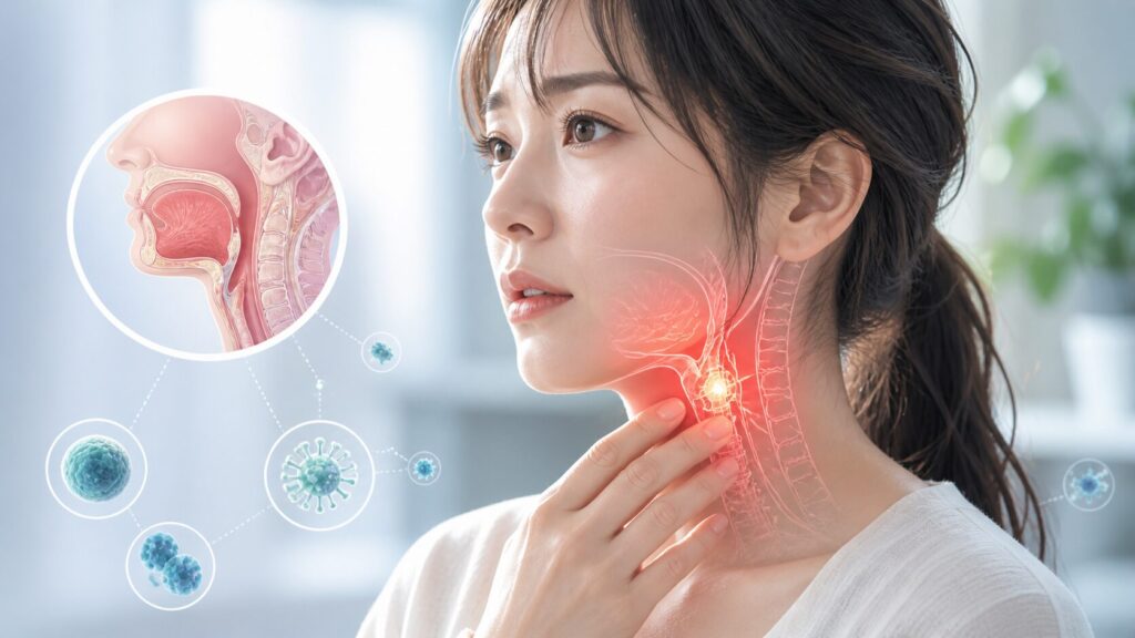 喉の健康と感染の解説