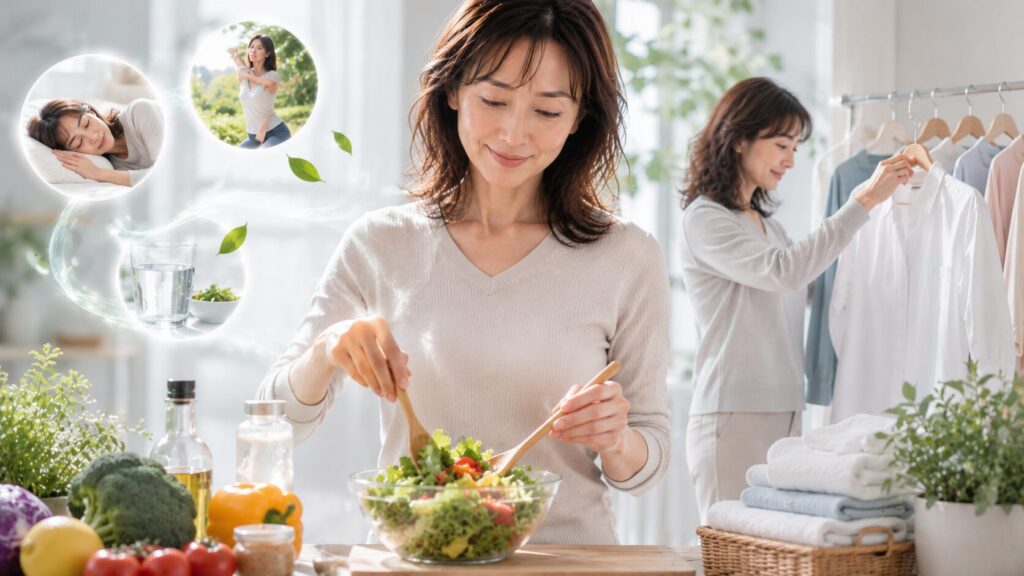 健康住宅の安らぎのひととき