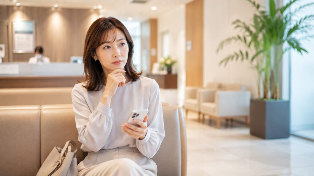 落ち着いた待機室のひととき