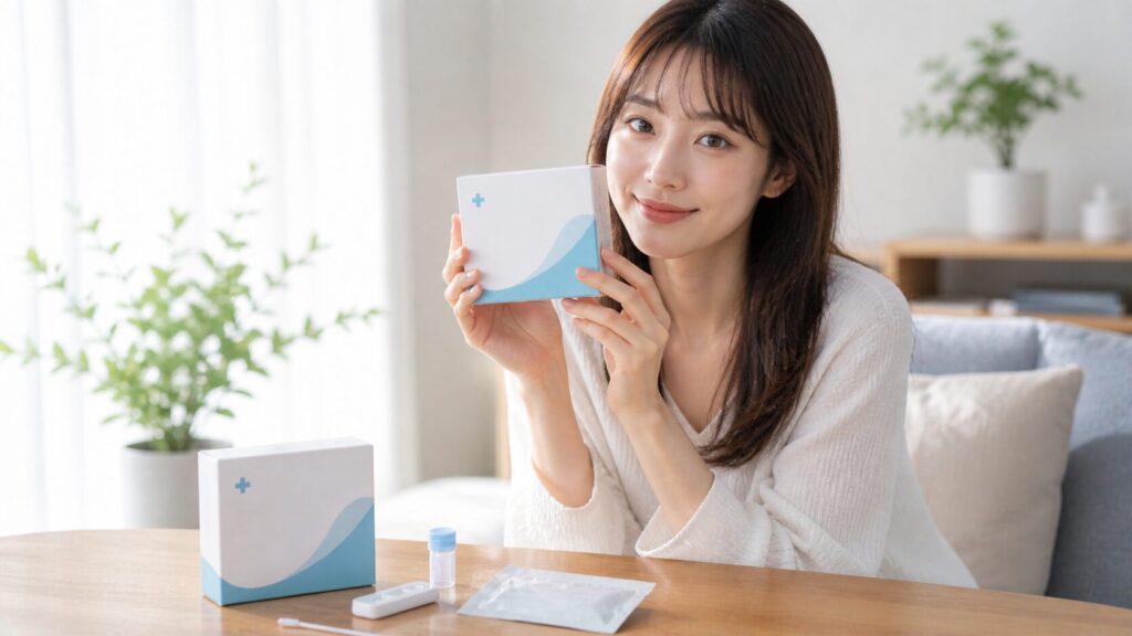 ヘルスケア製品のプロモーションシーン