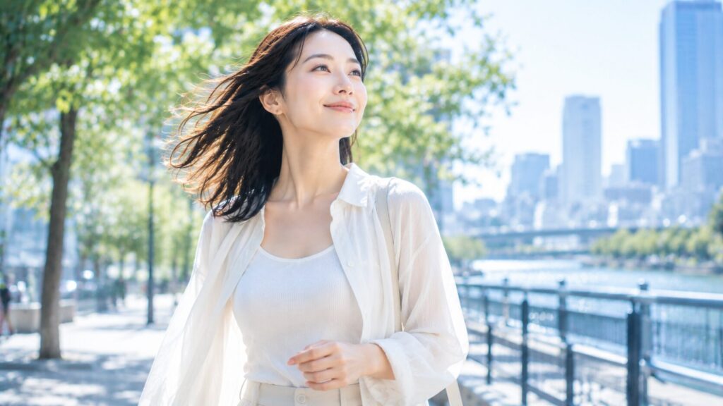 穏やかな風を感じて